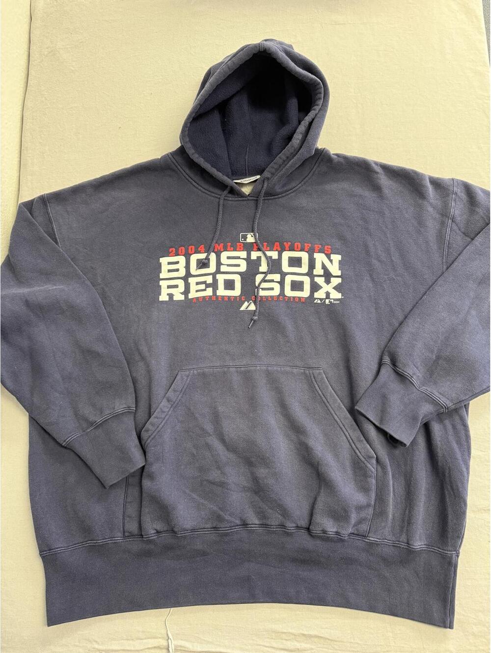 Boston Red Sox Playoffs 2004 Hoodie Curse of the Bambino -XL